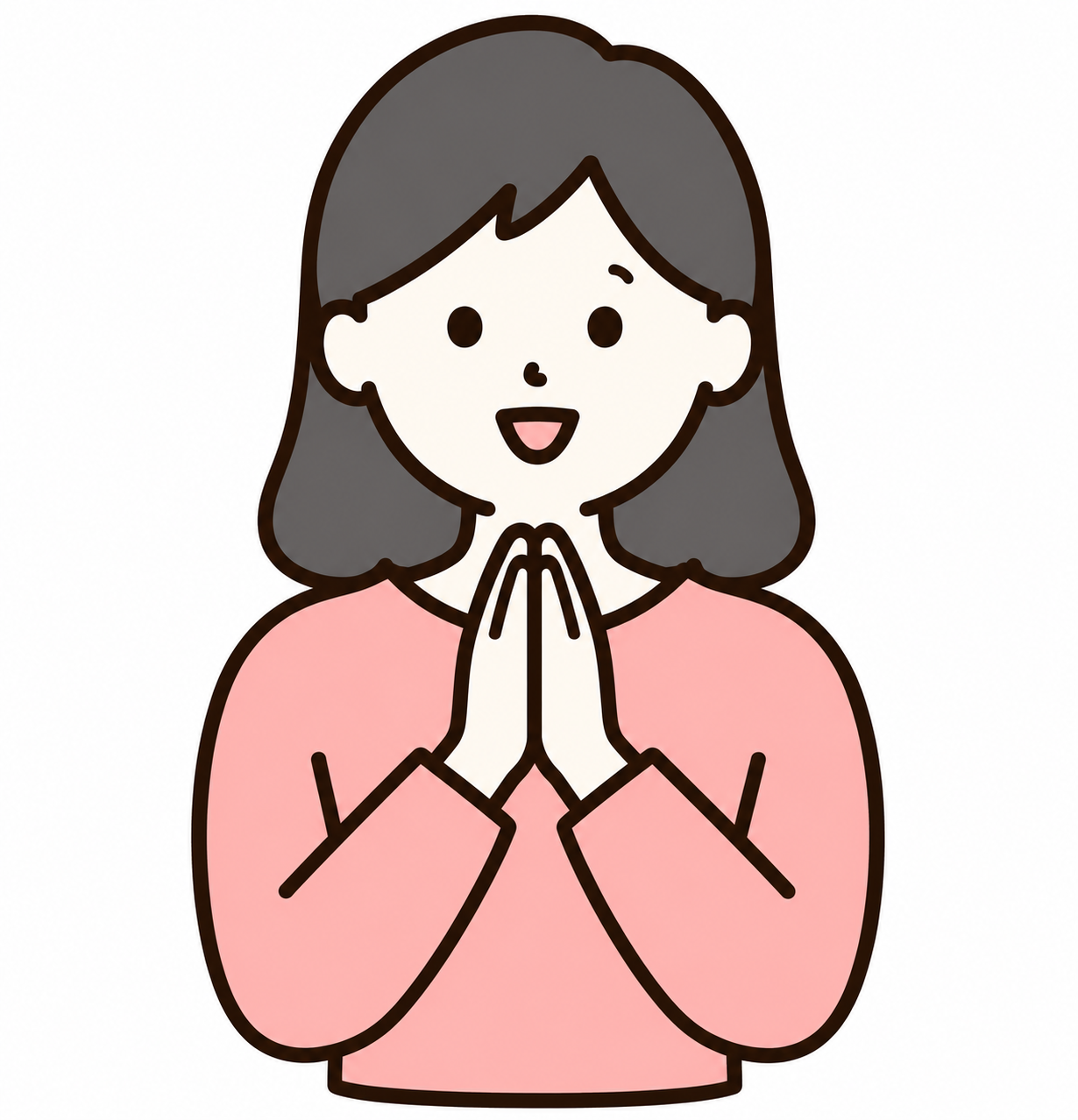 学ぶことを楽しみにする女性